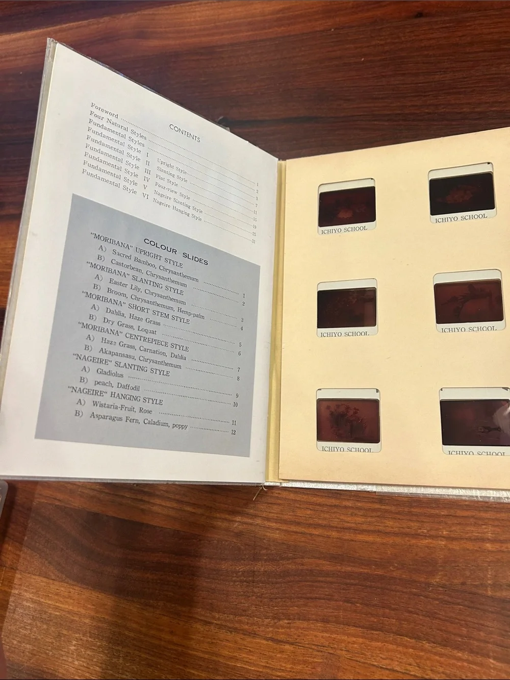 'Ikibana, The Floral Art' Book Set - signed